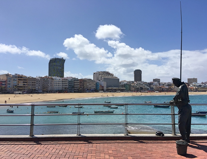Los encantos barrio de La Isleta definen el perfil de Las Palmas de Gran Canaria